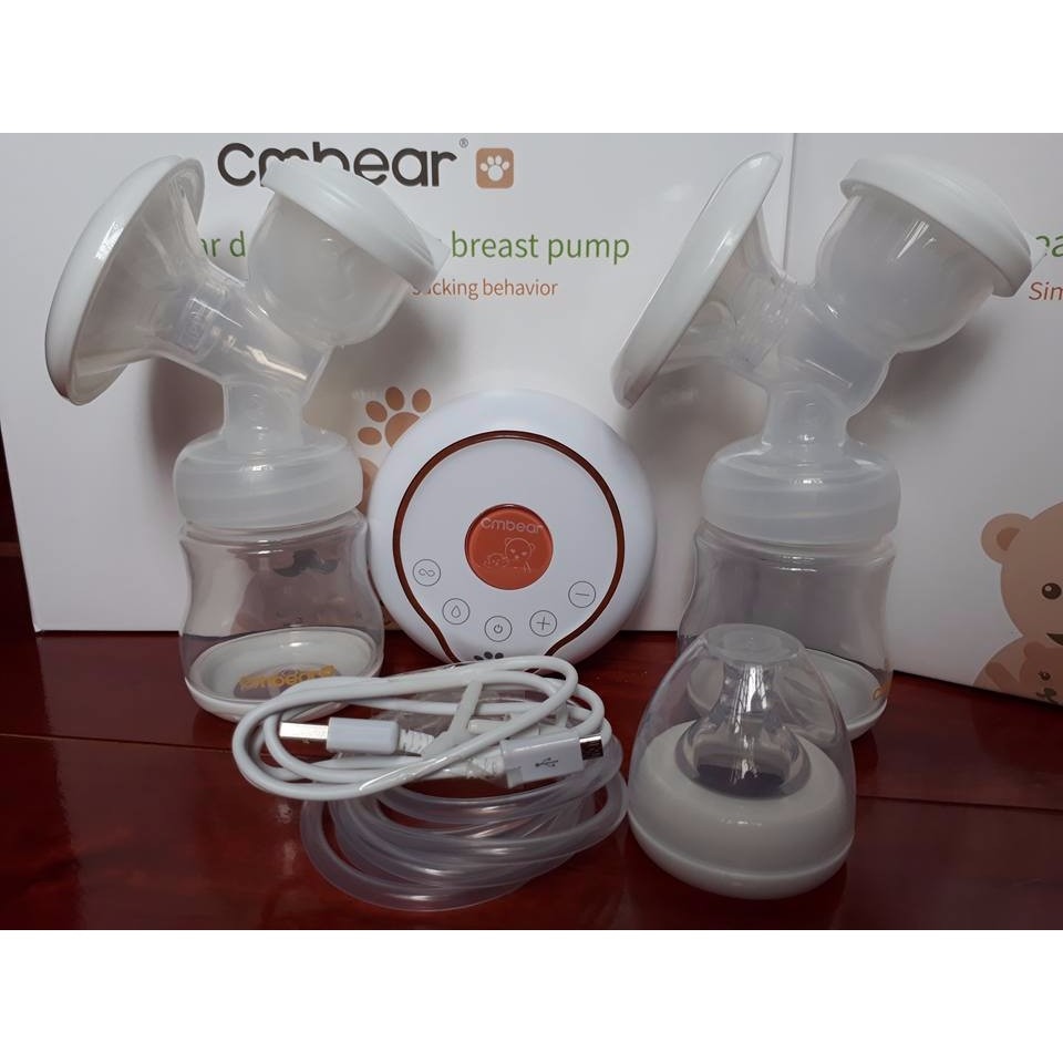 Thân máy hút sữa điện đôi Cmbear