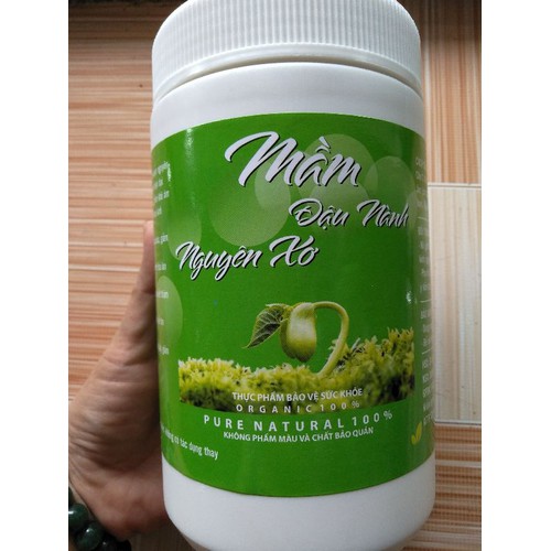 1kg Bột mầm đậu nành nguyên xơ