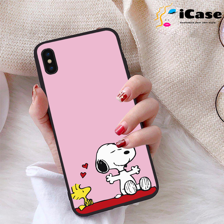 Ốp lưng iPhone Xs Max viền dẻo TPU BST Snopy