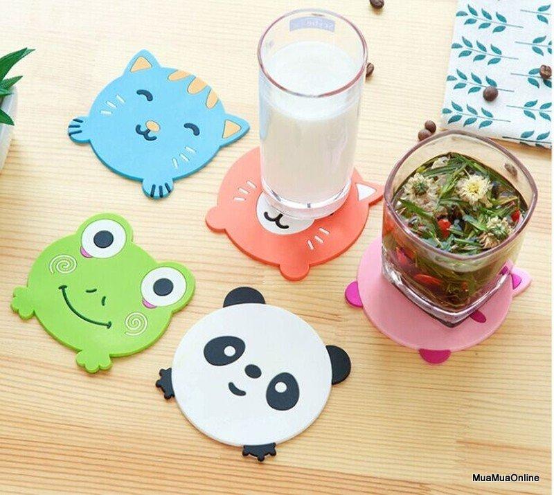 Miếng Lót Ly Hình Thú Cao Cấp