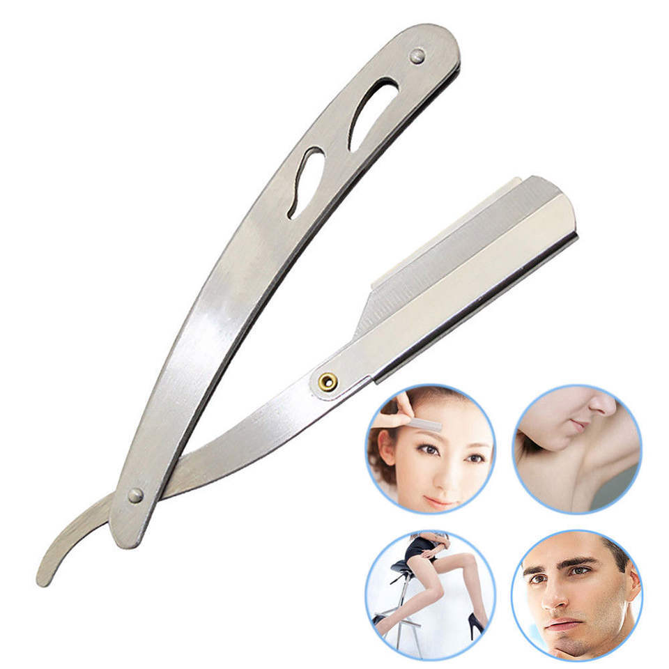 Dao cạo Lông mặt - Cạo Râu cán inox