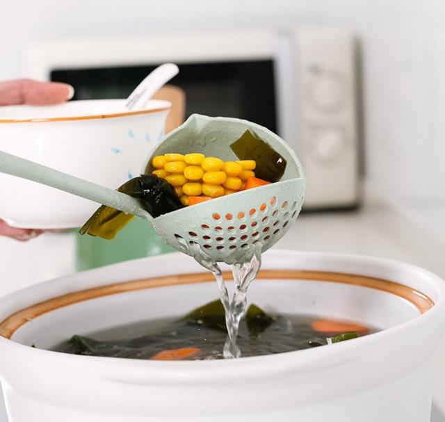 Vá Múc Canh/Muôi Múc Canh/ Muỗng Múc Canh Lúa Mạch 2 Công Dụng