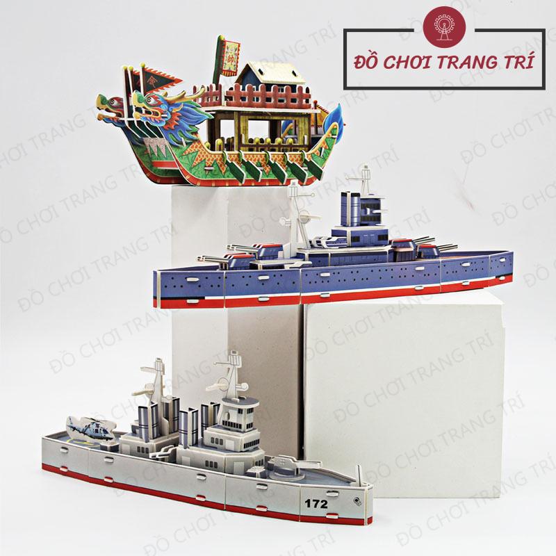 Đồ chơi lắp ráp - Mô hình tàu thủy - Loại 1