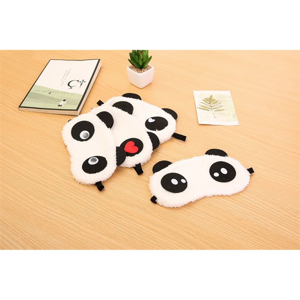 Tấm Bịt Mắt Ngủ Hình Gấu Panda P010