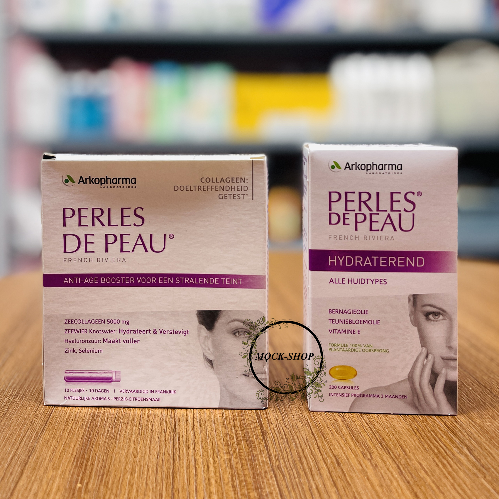 Viên uống làm đẹp da arkoparma 200 viên perles de peau của pháp