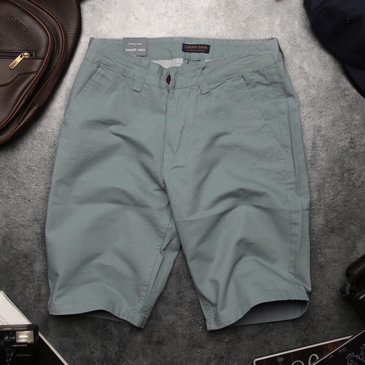 DK-Quần Shorts Nam Kaki