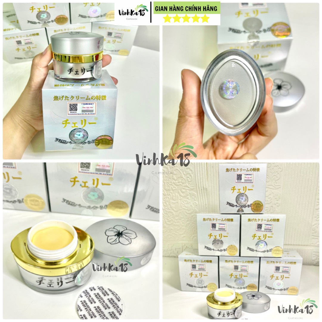 [ĐẠI LÝ] チェリー KEM FACE HOA ANH ĐÀO NHẬT BẢN [CHÍNH HÃNG] 15g