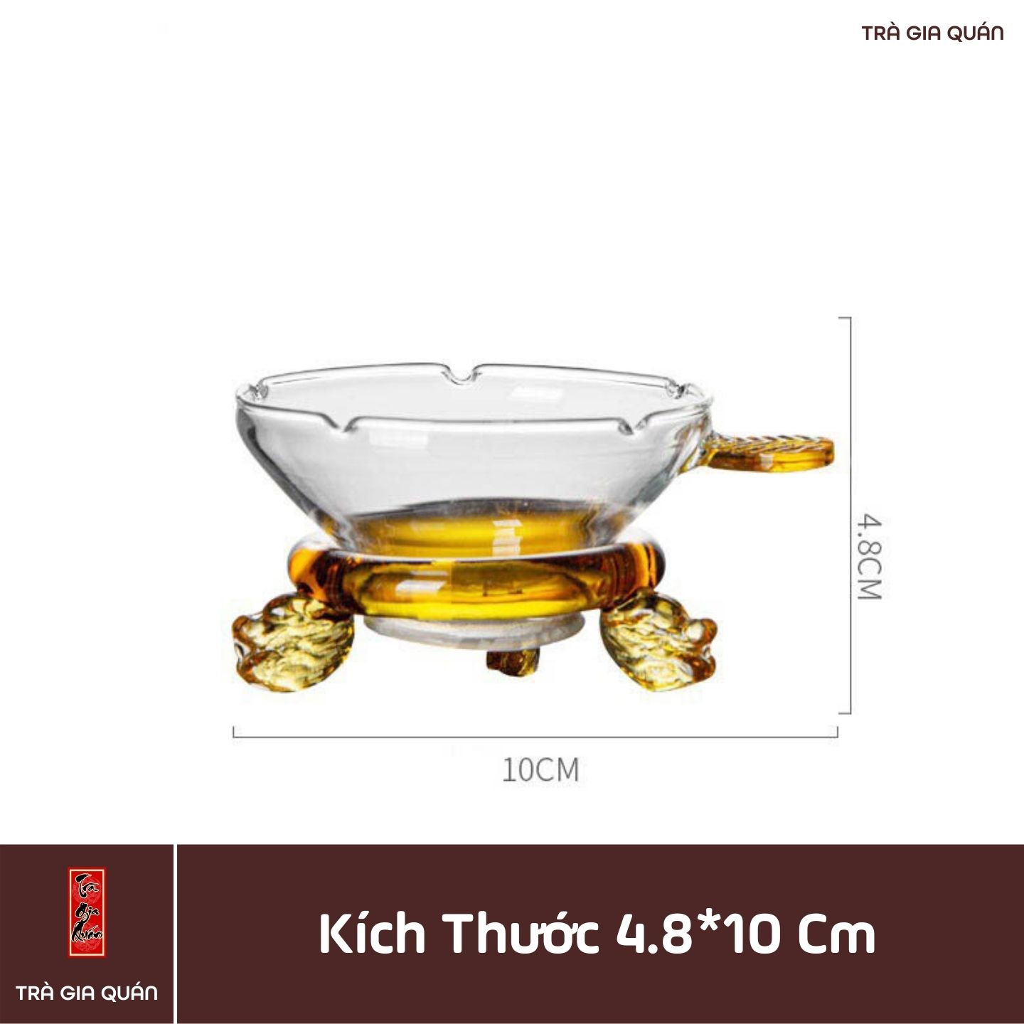 Tống Trà Thủy Tinh Chịu Nhiệt Cao Cấp TT19