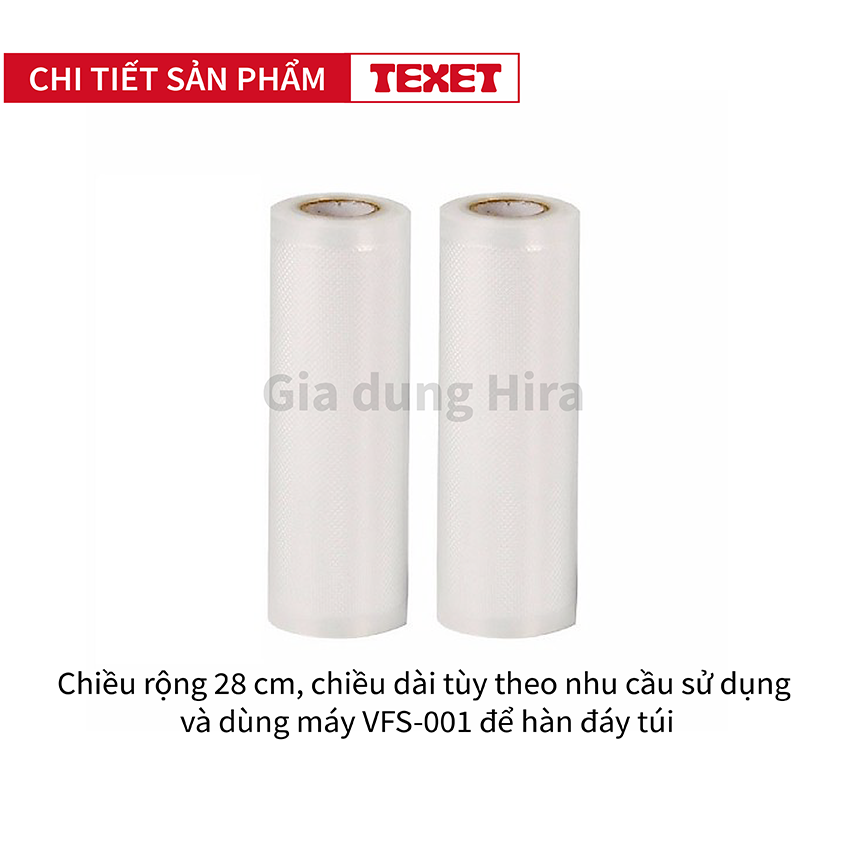 Túi hút chân không TEXET VR-2830 Vacuum Roll