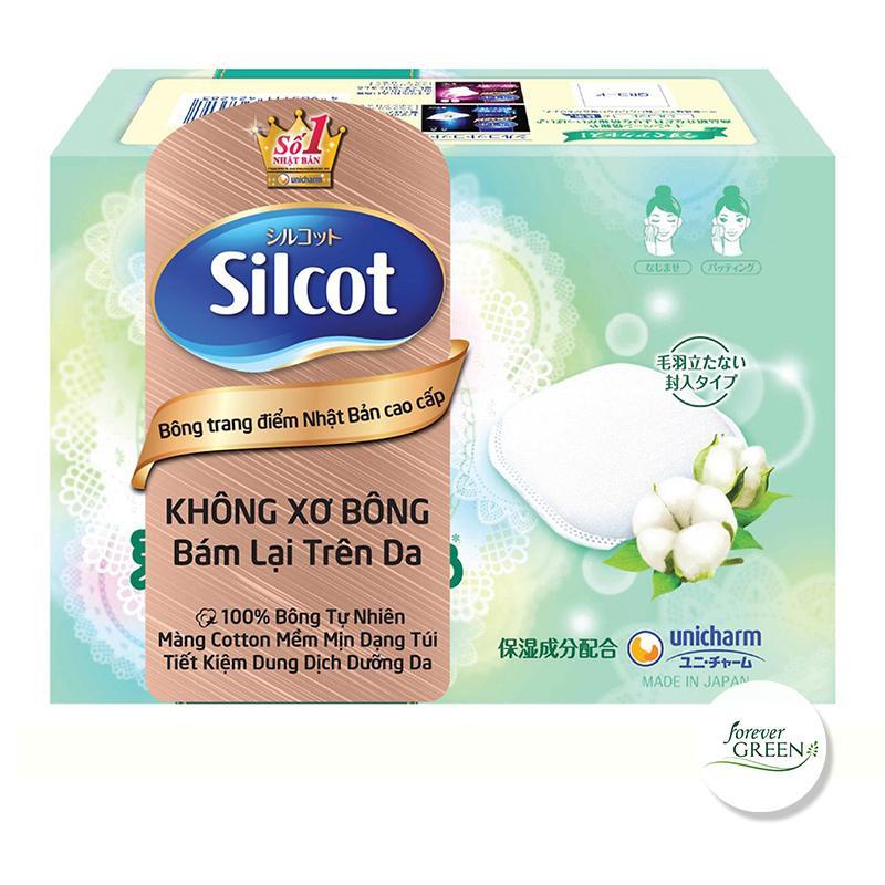 Bông trang điểm (bông tẩy trang) cao cấp Silcot Premium 66 miếng/hộp MC077