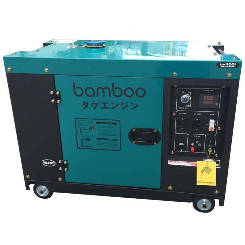 Máy Phát Điện Chạy Dầu 6KW Bamboo 7800ET