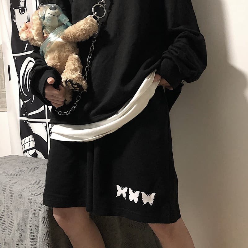 Quần short thun Unisex, Quần short nam nữ