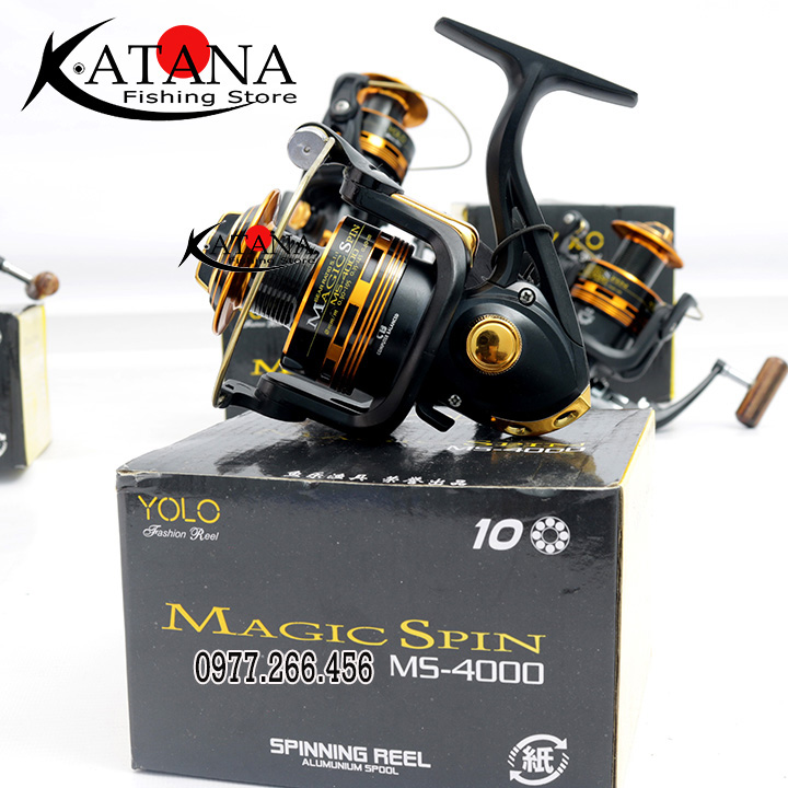[HCM]Máy Câu Cá Yolo Magic Spin - MS 3000 - MS 4000 - MS 5000 - MS 6000