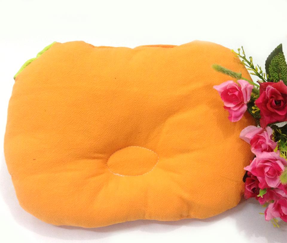 Gối cotton lõm cho bé