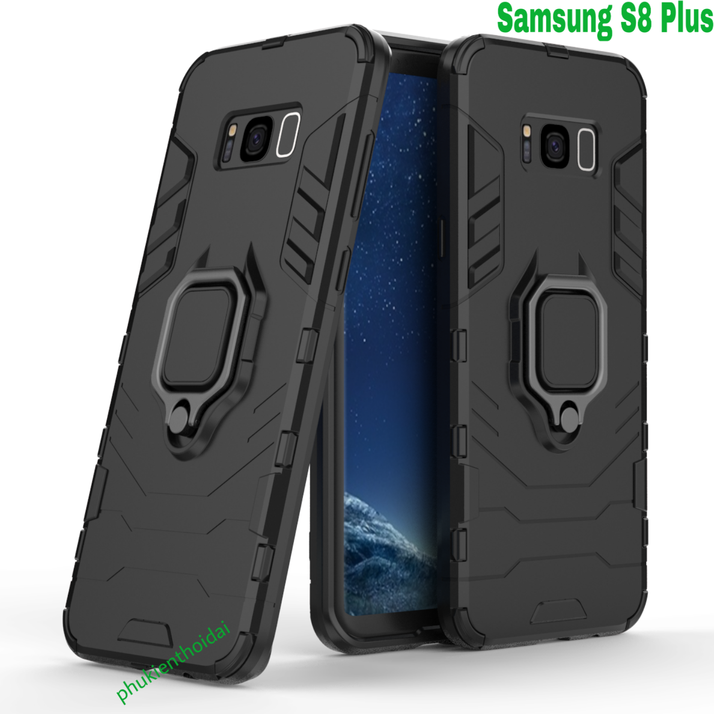 Ốp lưng Samsung Galaxy S8 Plus chống sốc Iron Man Iring siêu bền