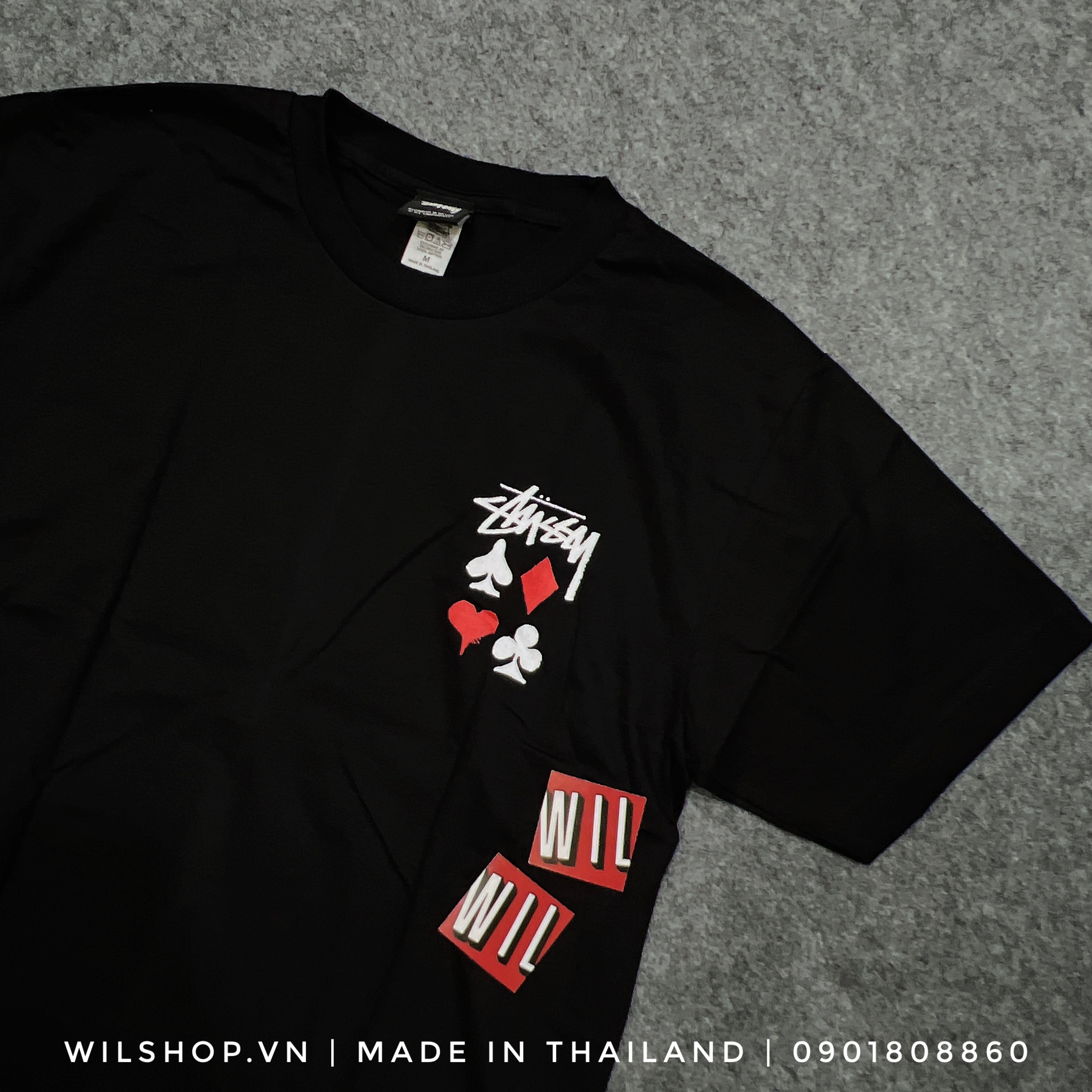(M, L, XL) ÁO STUSSY - ÁO UNISEX SIZE USA