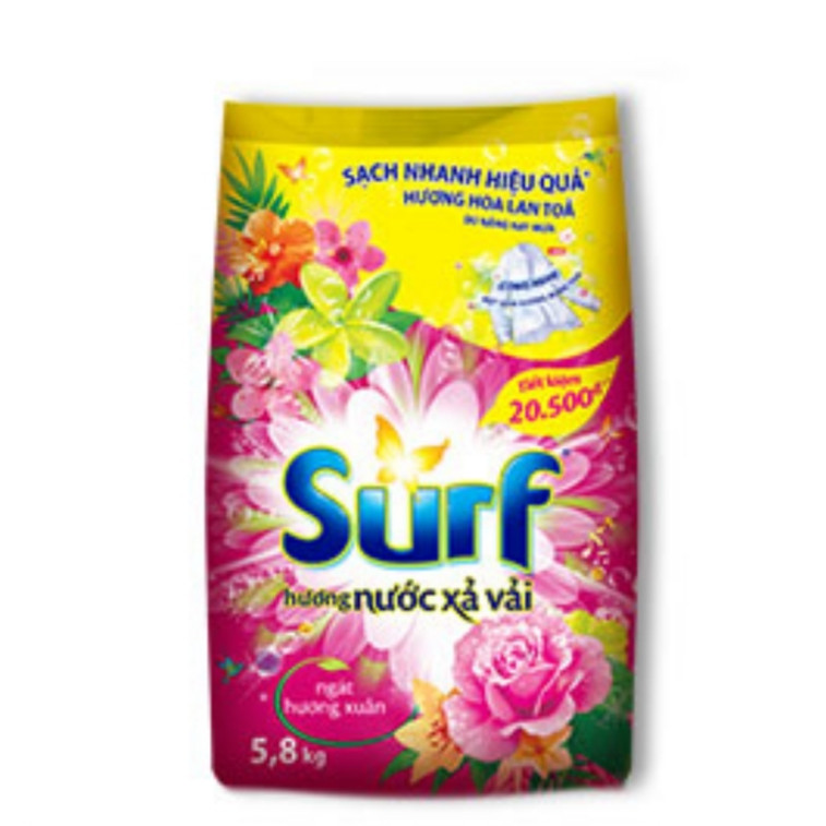 Bột giặt Surf túi 5.5kg