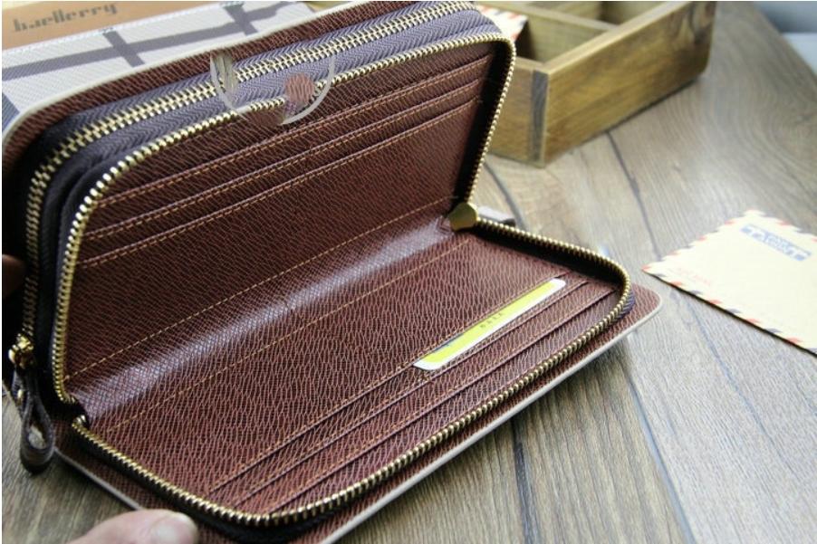 Ví dài cầm tay cao cấp BEALLERRY VD800 (nâu đậm)