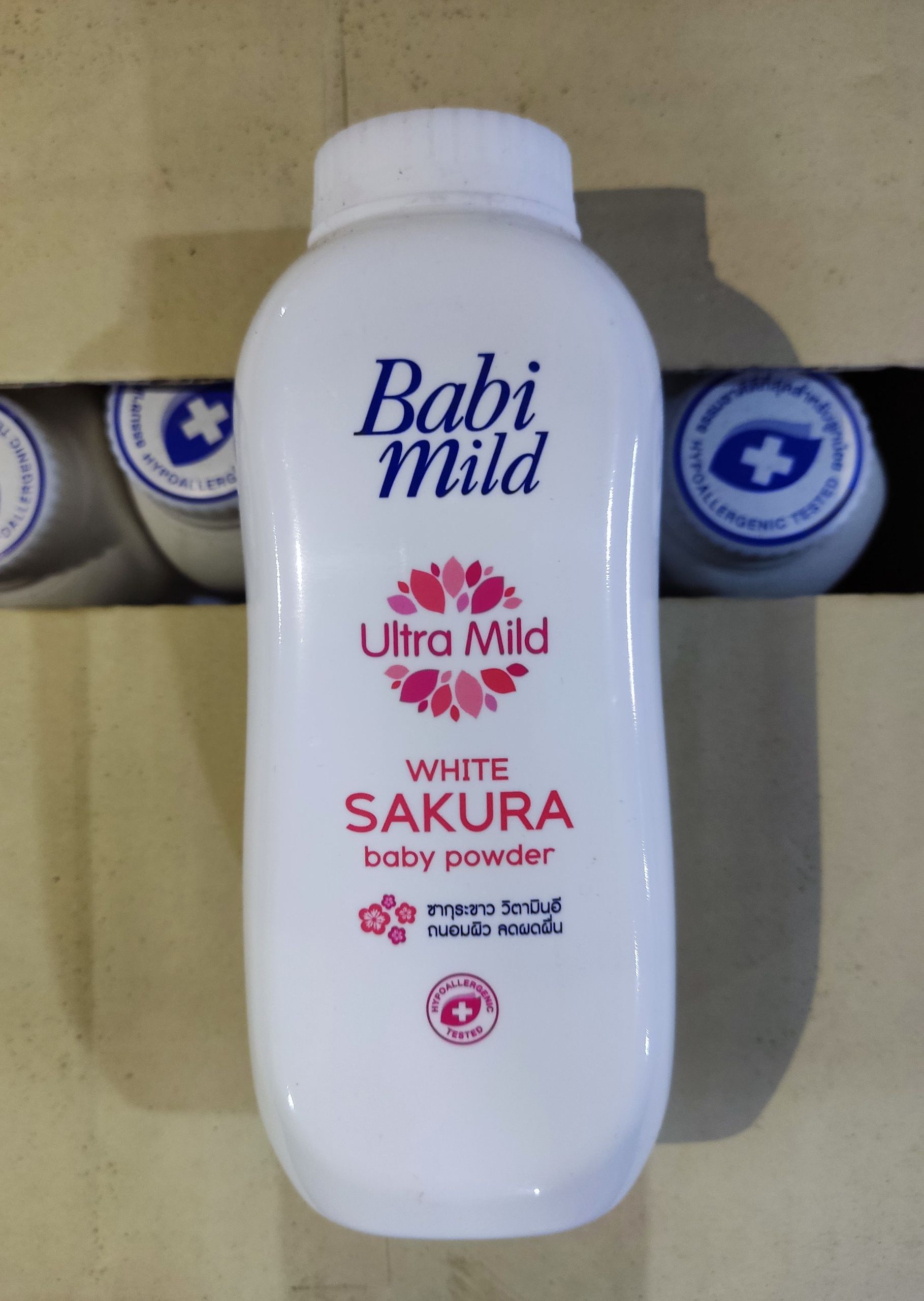Phấn thơm trẻ em Babi Mild 160g