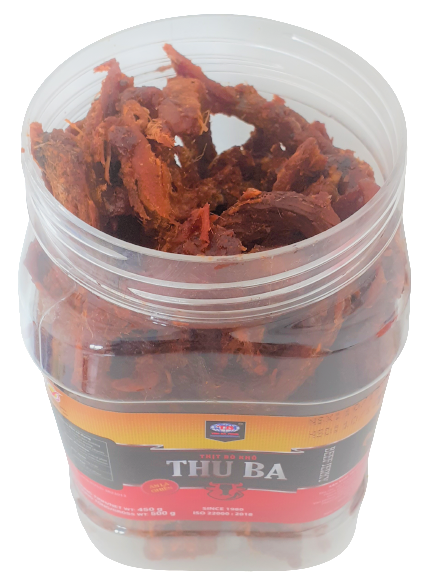 Combo 2 hộp khô bò que cây ngon Thu Ba (2x500gr)