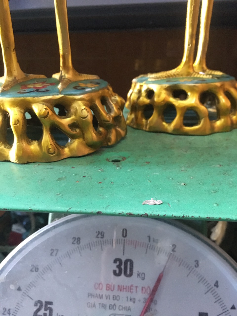 Cặp đỉnh hạc pháp lam (LA86)