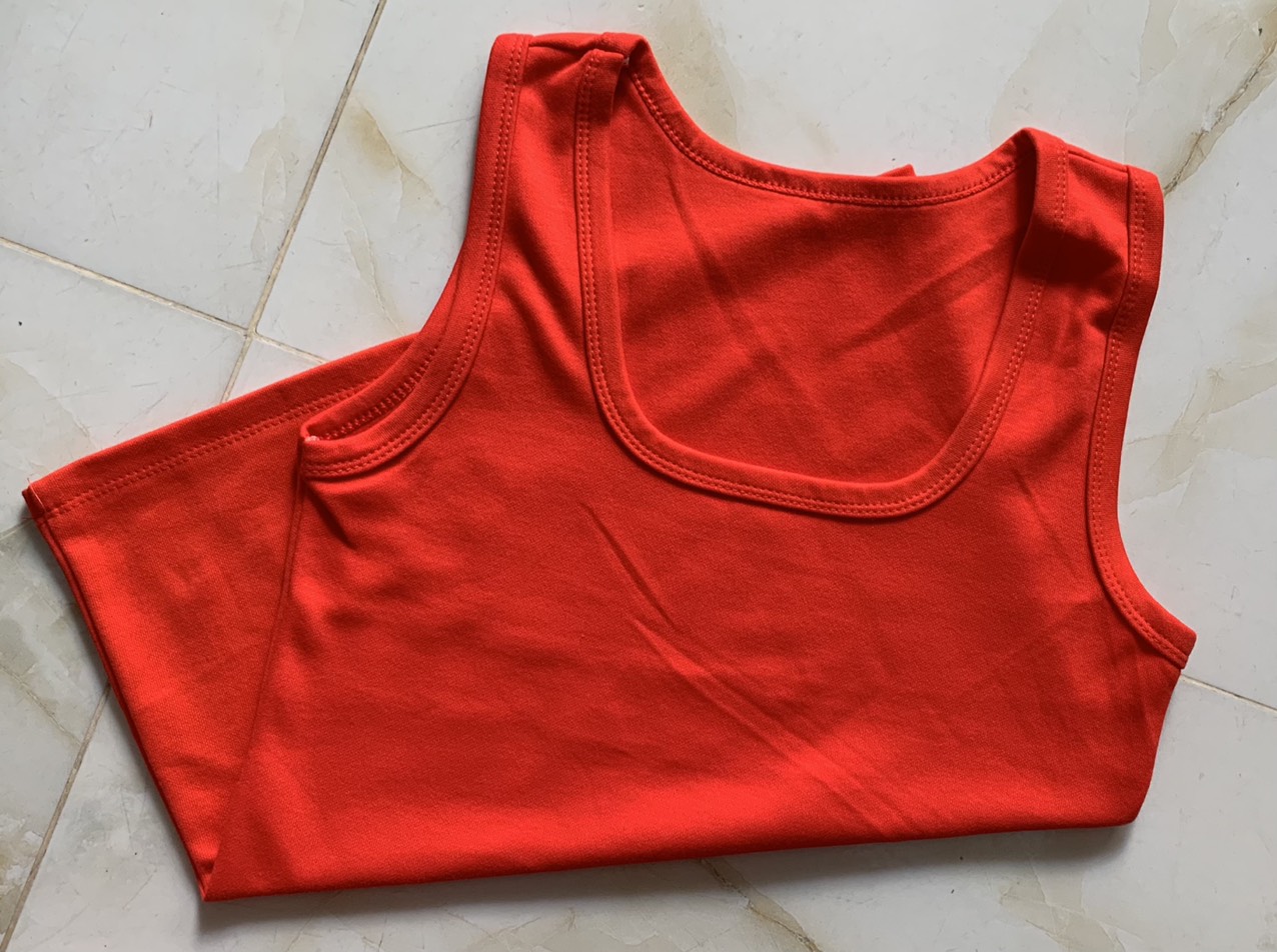 Áo 3 Lỗ Áo Sát Nách Nữ Chất Thun Co Giản 4 Chiều Mềm Mịn