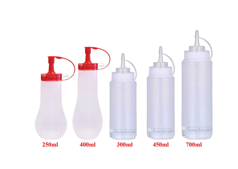 [HCM]Bình Đựng Sữa Đặc Đường Sirô (Đủ Kích Cở)