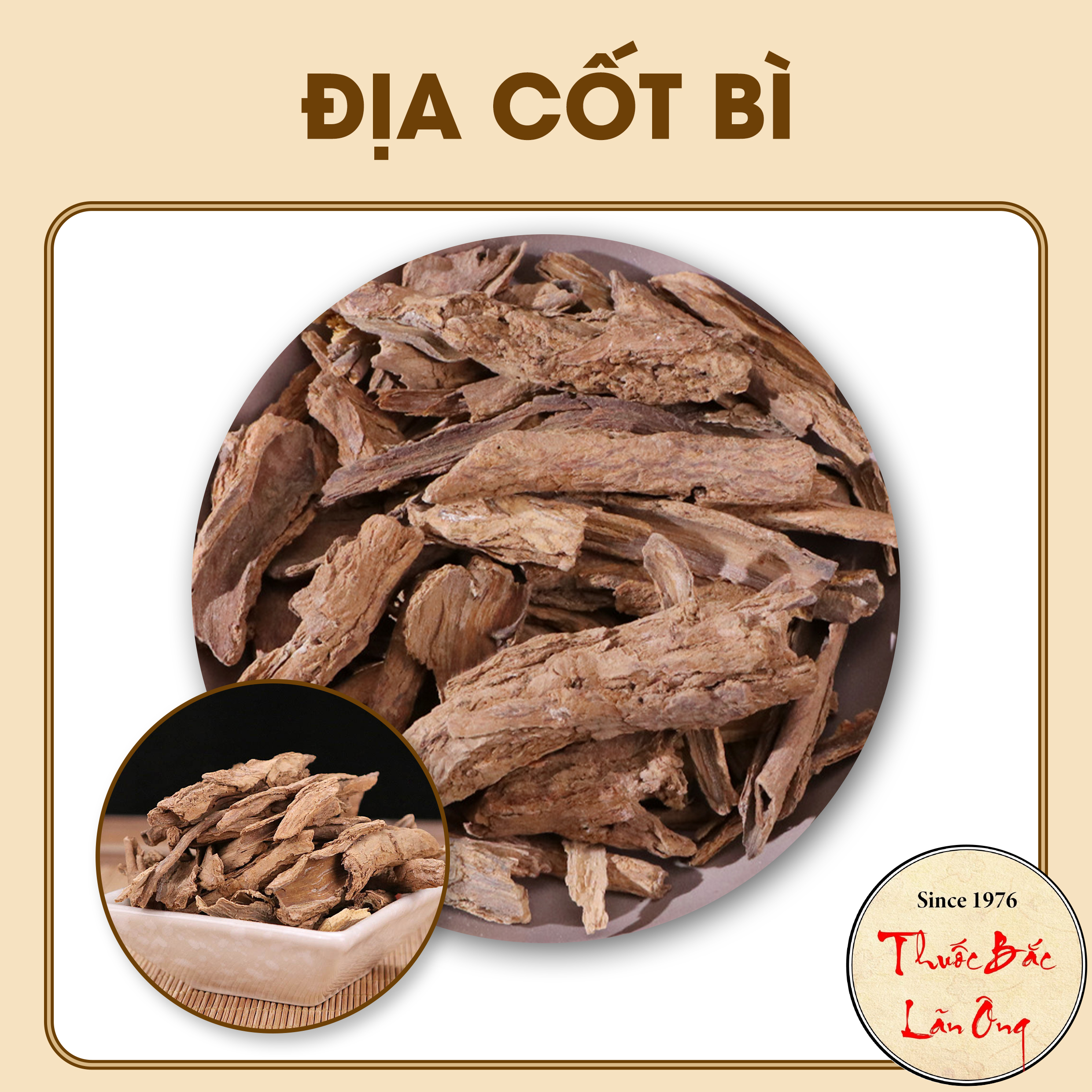 Địa cốt bì 500g thơm, sạch - lãn ông