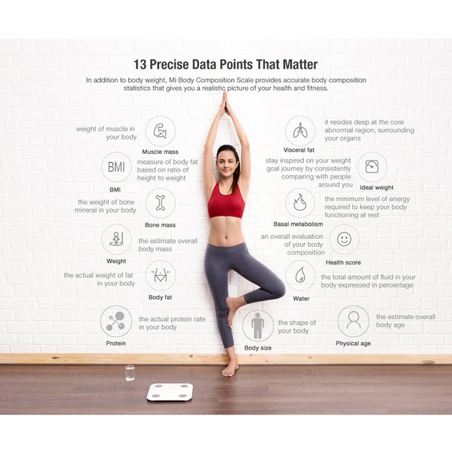Cân thông minh Xiaomi Body Fat Scale 2