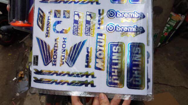 Tem full crom titan xe winner, exciter
