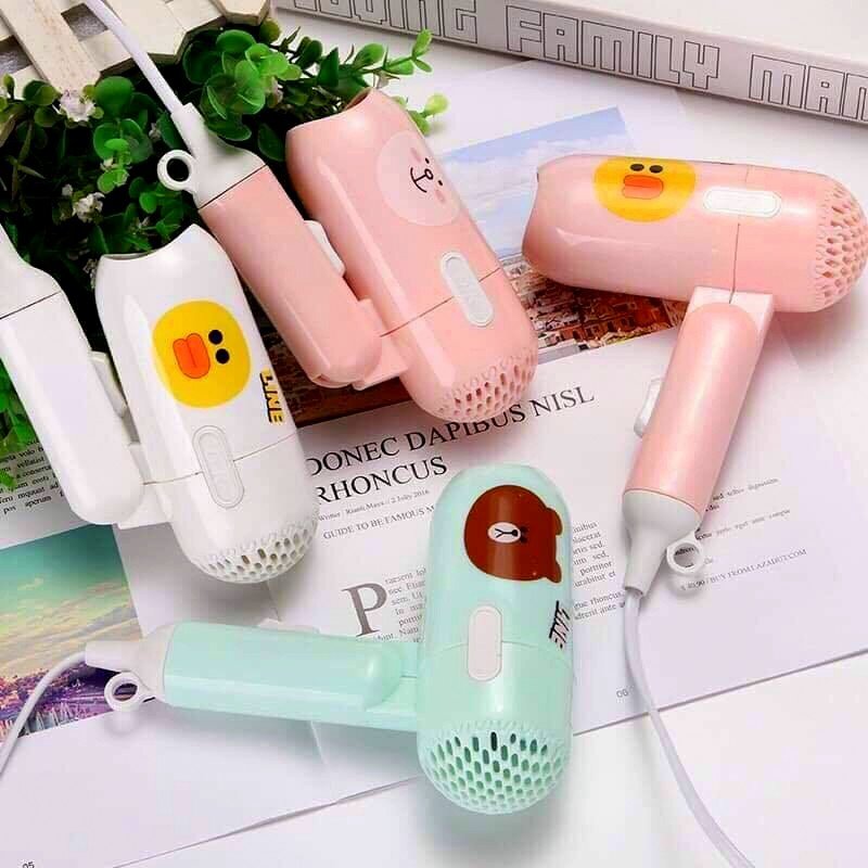 [Giá Sập Sàn] Máy sấy tóc mini hình thú cute - Máy sấy- LinDu Shop