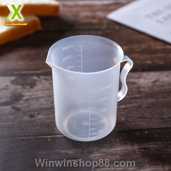 [HCM SHIP NHANH]Bộ 2 ca đong nhựa pha chế 300ml