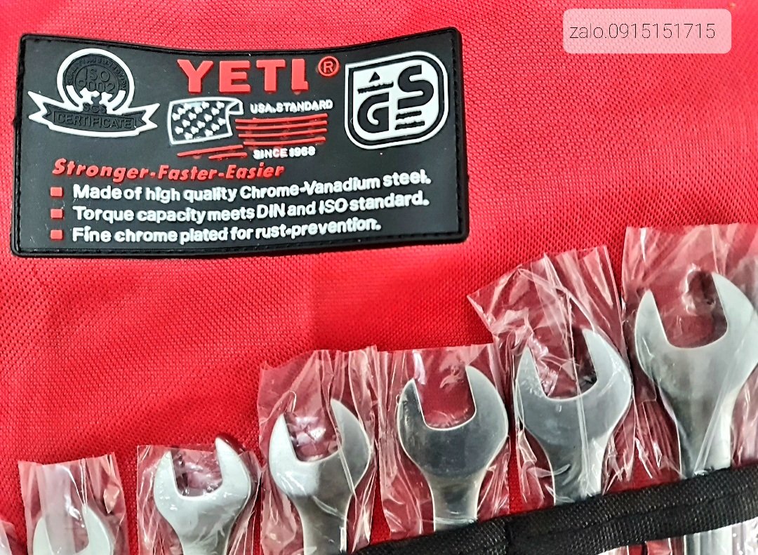 Bộ cà lê tròng YETI - 8mm - 24mm