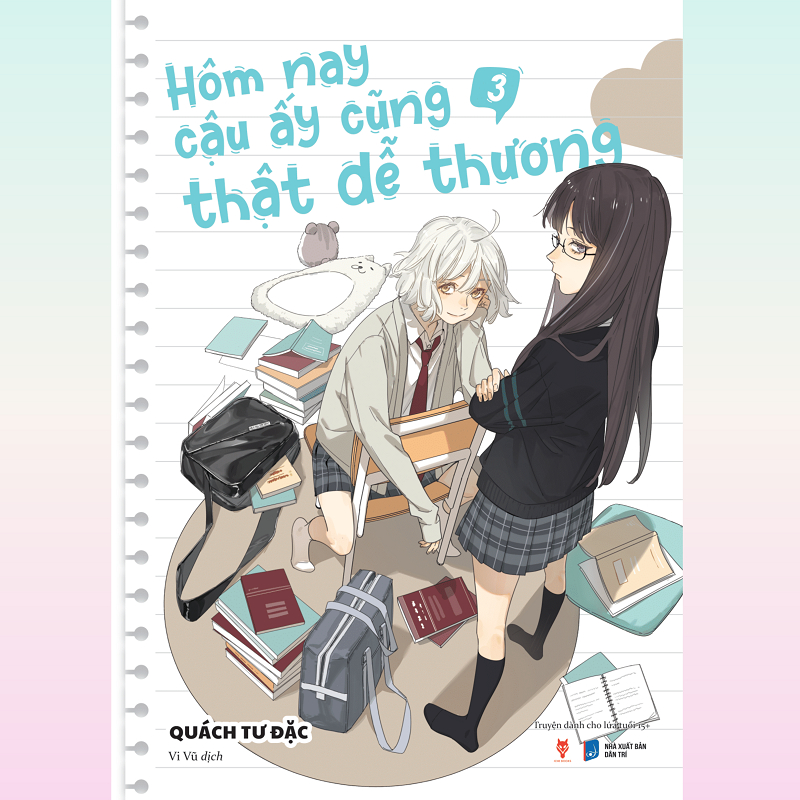 Truyện tranh - hôm nay cậu ấy cũng thật dễ thương - tập 3
