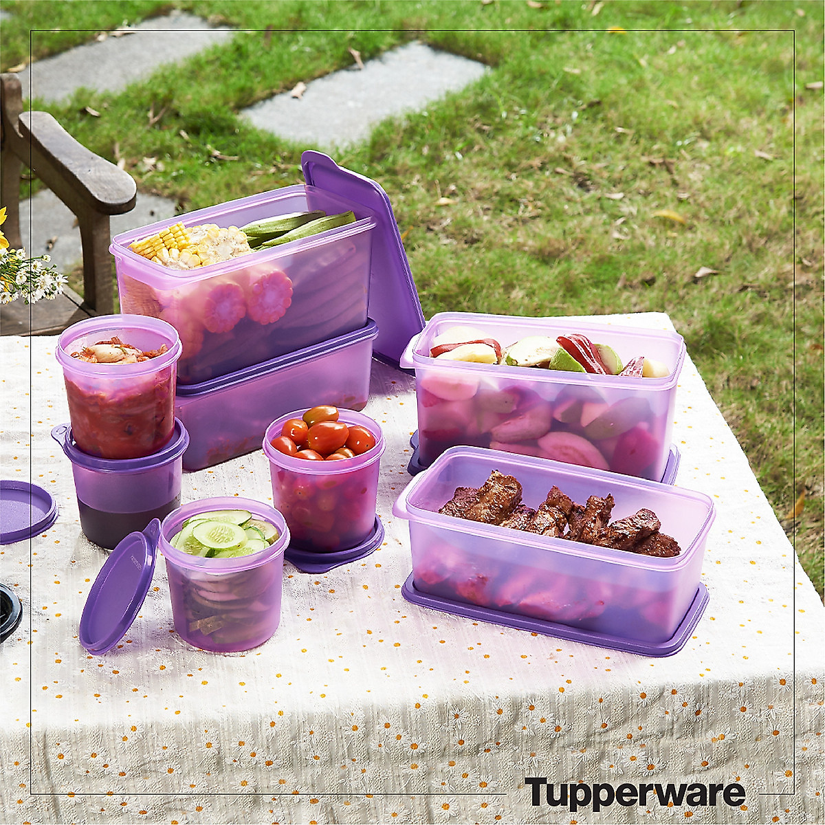 [Chính hãng] Bộ hộp Bảo quản thực phẩm Tupperware Freshness Collection (set 8)