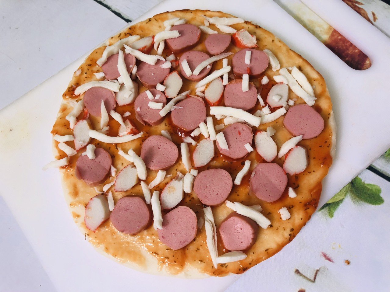 đế bánh pizza đã nướng sơ size 16