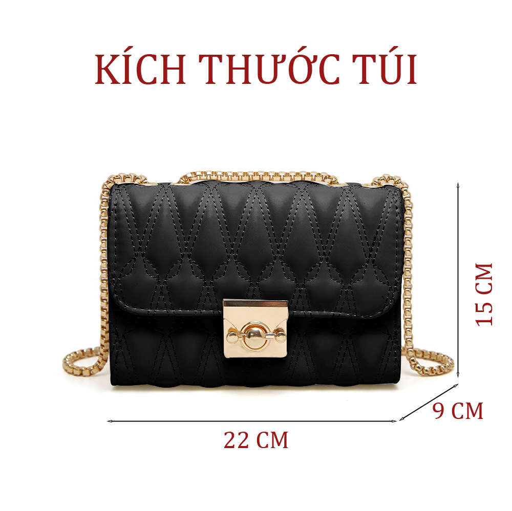 Túi Đeo Chéo T110 Vân Nổi