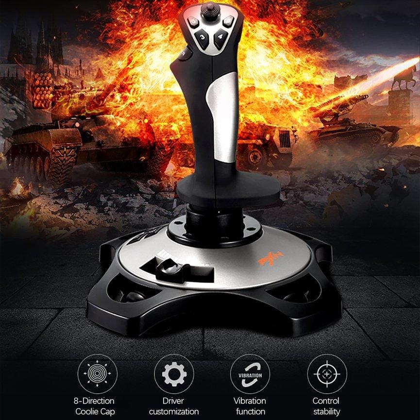 2022.For 2113 Flight Simulator Gamepad Controller USB Joystick For PC/Desktop Accessories