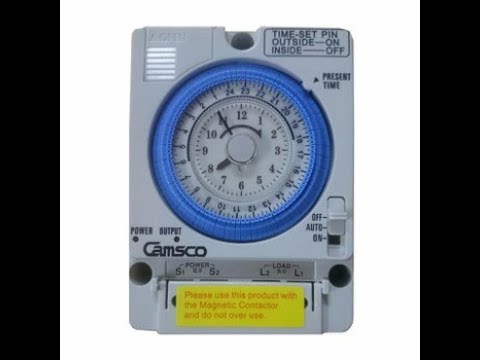 Bộ hẹn giờ 24 giờ Timer 24h Camsco TB35-N đa năng