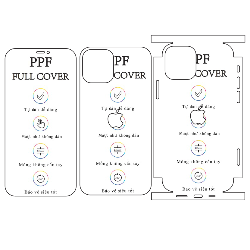 Dán dẻo ppf iphone 12 - iphone 12 pro