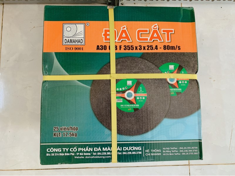 [HCM]Đá cắt Hải Dương 355mm cắt sắt thép