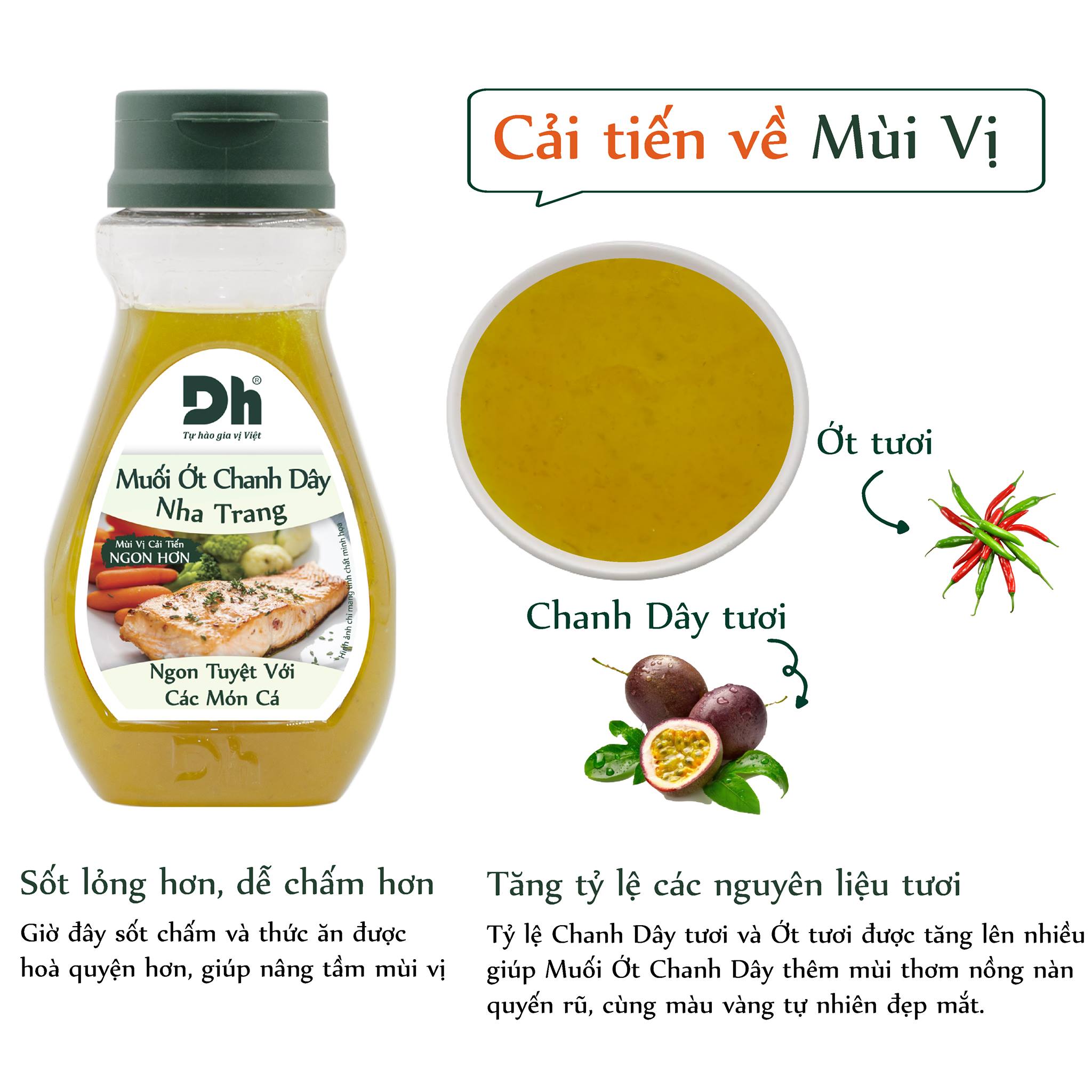 Muối ớt chanh dây Nha Trang chai 200gr