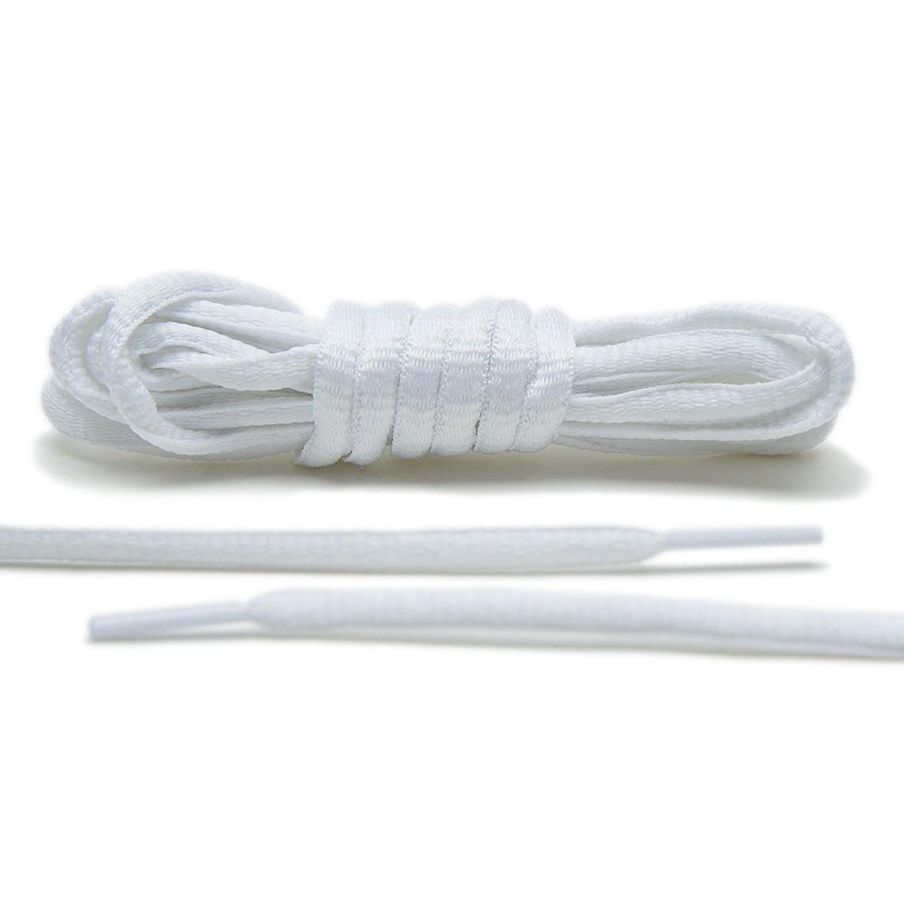 [HCM]Dây giày màu trắng - bản ovan 1m2