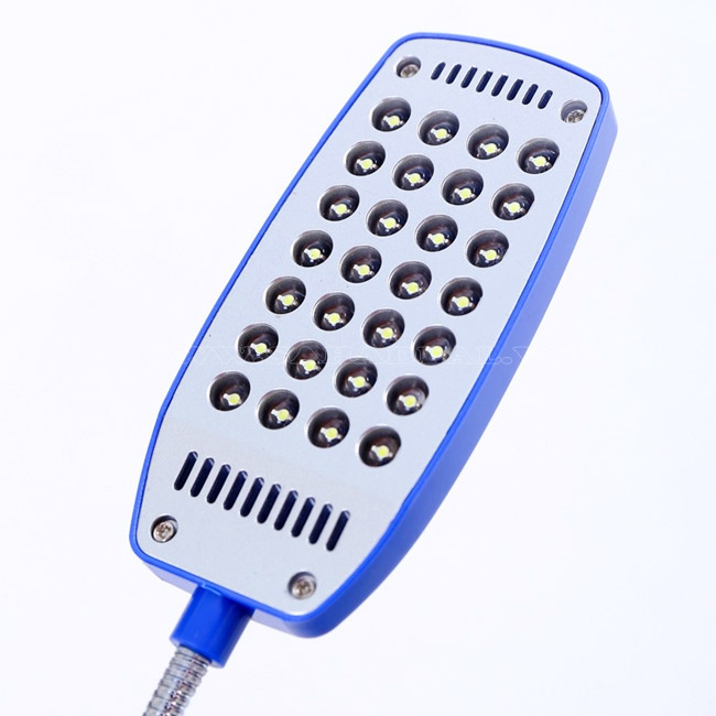 Đèn led 28 bóng cổng USB