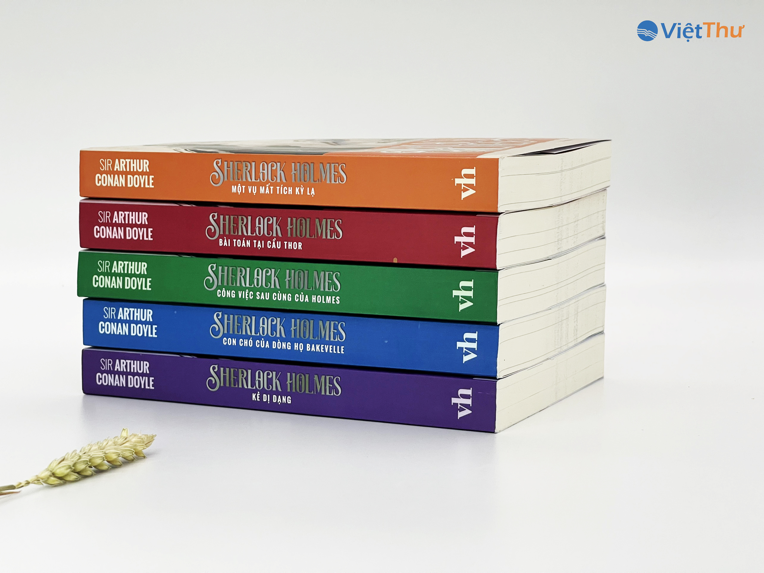 Sherlock Holmes Toàn Tập - Combo 5 Tập Sherlock Holmes - (Bìa Mềm)(VT)