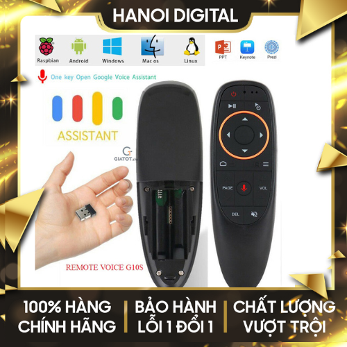 Điều khiển tìm kiếm giọng nói G10S cho Android TV Box