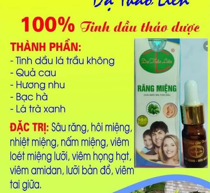 Tinh dầu răng miệng Dạ Thảo Liên