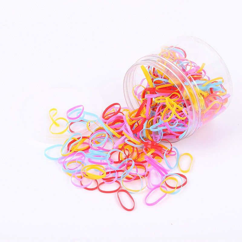 Thun cột tóc Thái cho bé nhiều màu