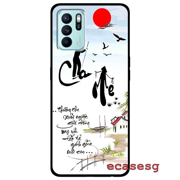 Ốp lưng dành cho oppo reno6 4g / reno6 5g / reno6 z 5g - cha mẹ