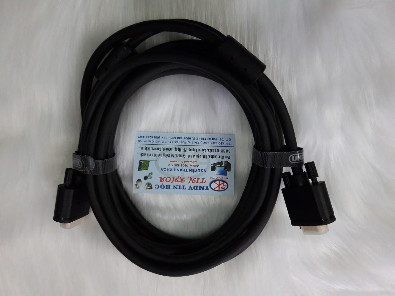 Cáp Vga 5m Unitek Y-C505A( ĐEN)